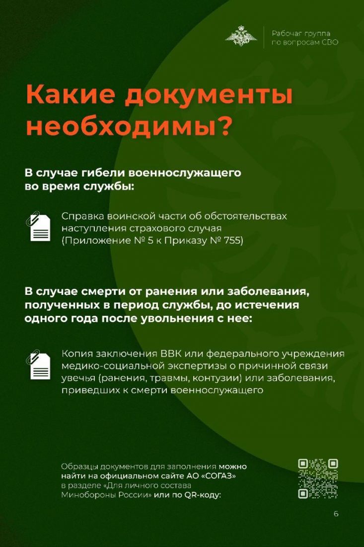 Страховая выплата 3 миллиона от компании СОГАЗ положена семьям погибших  участников СВО | Володарское сельское поселение